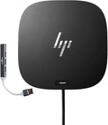 HP USB-C Dock G5, 5YH27AV#ABA, Docking Station with 100W Power Delivery & Bundle with DKZ Hub (USB-C, DisplayPort, HDMI, Ethernet, Audio, USB-A) (Renewed) by HP