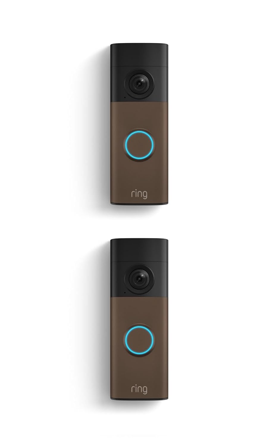 Ring Battery Doorbell 2K (newest model) Retinal 2K with wide-angle video, up to 6x Enhanced Zoom, Two-Way Talk, and Built-In Battery, 2-pack Matte Mocha - Image 2