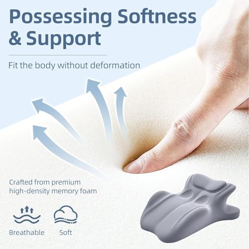 Couple Intimacy Pillow, 27° Lift Wedge Memory Foam Position Support Pillow for Couples, Removable Washable Cover,Black - Image 4