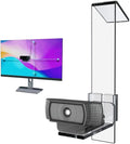 Pro V2 | Center Screen/Middle Screen Webcam Mount | Position Any Webcam (Not Included) Anywhere/Any Screen (Laptops-32) | Tripod gooseneck teleprompter Alternative for Eye Contact Audience by PlexiCam