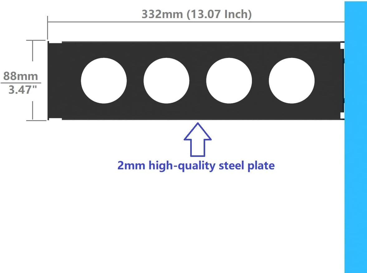 2U 2Post Server Rack Depth Extender Conversion Kit (Pack of 2) - Image 2