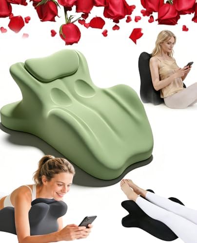 27 Degree Intimacy Pillow= Just The Right Lift, Ergonomic Memory Foam Intimacy Comfort Pillow Hip & Back Support, All Perfect Position Easily Postures Wedge Pillow (Green) by Unknown