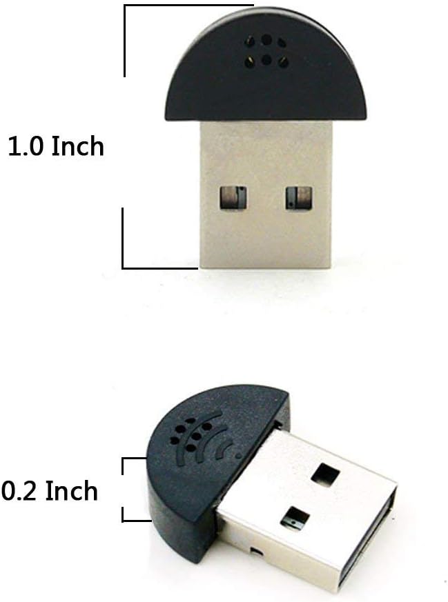 Mini USB Microphone for Chat & Skype, Desktop/Laptop PC Mic (Mini Mic) - Image 4