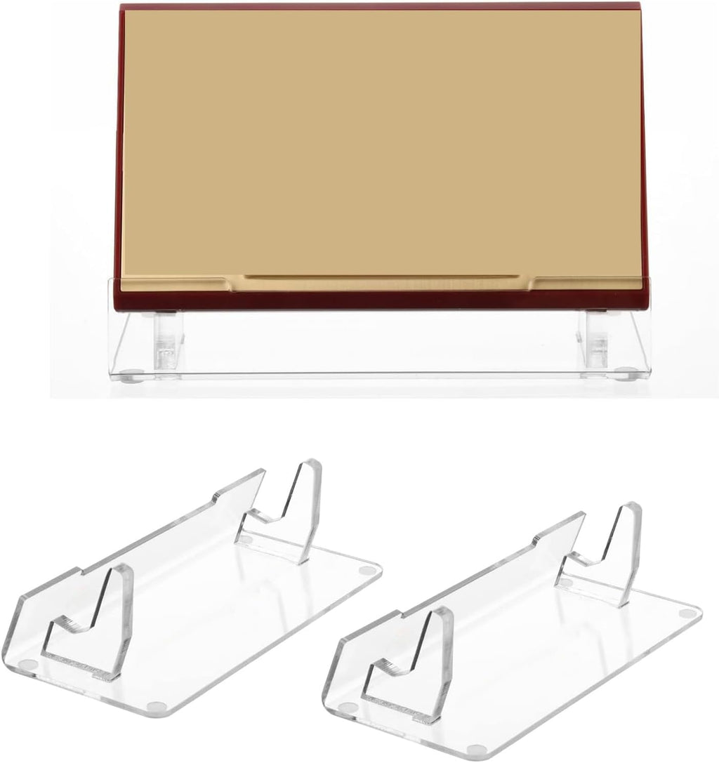 PANGBOER 2 Pcs Clear Game Console Holder and Accessories Storage Organizers High Clear Acrylic Stand - Image 7