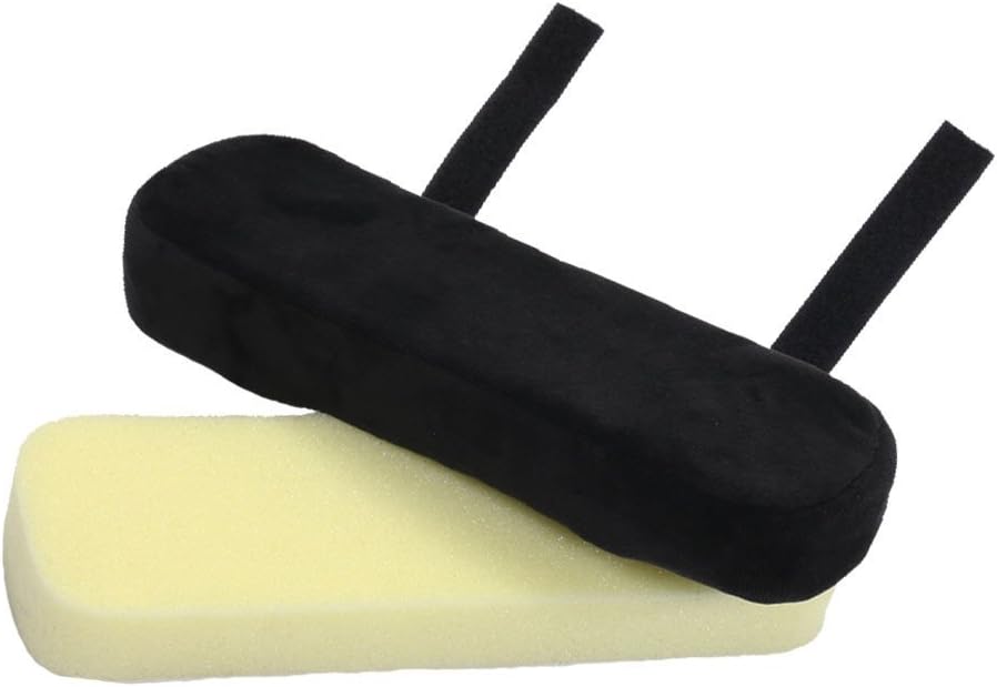 Memory Foam Chair Armrest Pad, Comfy Office Chair Arm Rest Cover for Elbows and Forearms Pressure Relief(Set of 2) - Image 4