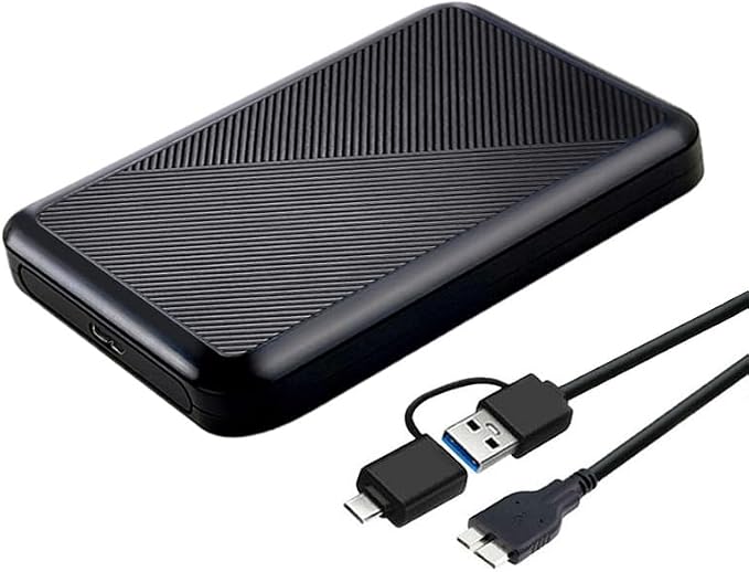 1TB Ultra Slim Portable External Hard Drive USB 3.0 by Tianken