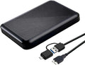 750GB Ultra Slim Portable External Hard Drive USB 3.0 HDD Storage for PC, Mac, Laptop, PS4, Xbox one by Tianken