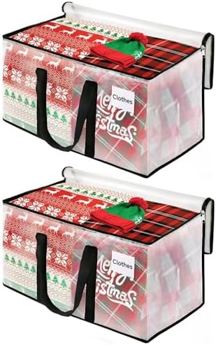 BlissTotes Moving Bags, 93L 2-Pack Storage Bags, Moving Boxes | Moving Box Heavy Duty Extra Large, Moving Totes with Zipper, Large Packing Bag with Reinforced Handles, Packaging Moving by BlissTotes