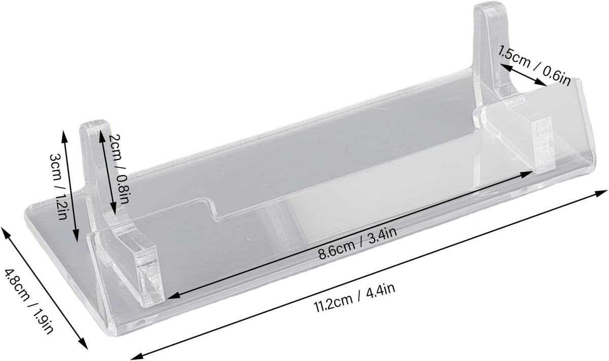 Clear Acrylic Stand for New Game Watch, Handheld Game Console Portable Phone Tablet Holder Display Stand with Anti Slip Pads - Image 6