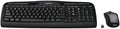 Logitech MK335 Full Size Quiet Wireless Keyboard Mouse Combo - Black/Silver | Full size low-profile quiet keyboard, full size ambidextrous contoured mouse with rubberized side grips, Windows ChromeOS by Unknown