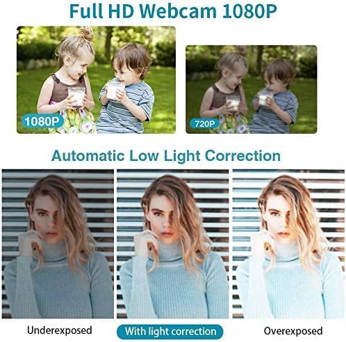4K Webcam, HD Webcam 8MP- Laptop PC Desktop Computer Web Camera with Microphone, USB Webcams for Video Calling Recording Streaming Video Conference, Webcam with Mini Tripod,Privacy Shutter. | Computer Webcams for Switch 2 Video Calling Recording Stream... - Image 2