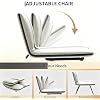 IDEALHOUSE Folding Floor Chair with Back Support and Carry Handle - Image 3