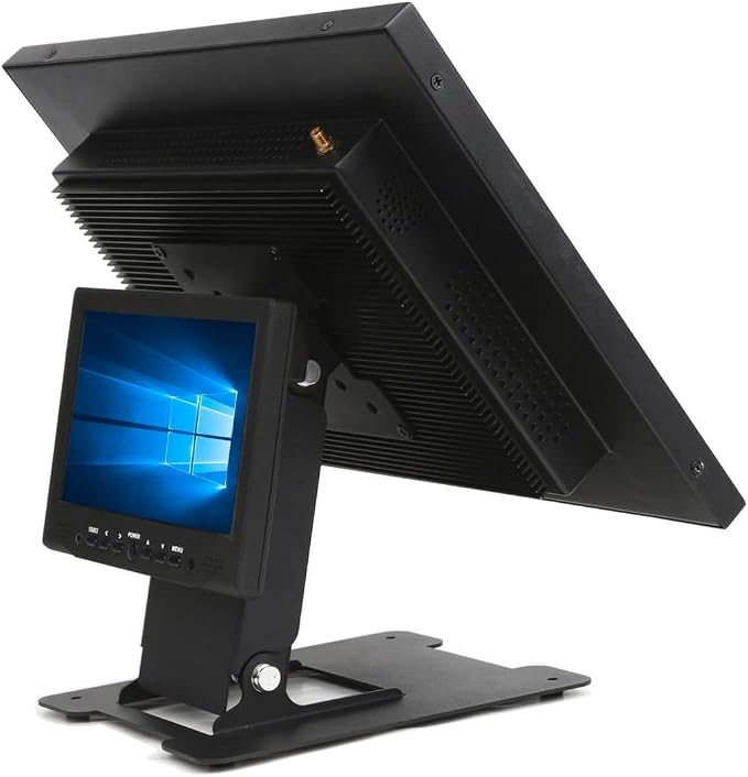 Touch Monitor VESA 75 100 50 and Mini PC VESA 75 Back-to-Back Dual Mount All Metal Stable Leaning Low Profile - Image 8