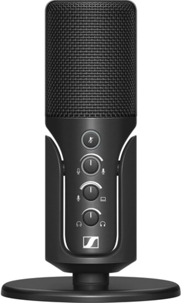Sennheiser Profile USB Condenser Microphone with Desktop Stand Bundled with Microphone Boom Arm + Wind Screen Pop Filter + Microfiber Cleaning Cloth (4 Items) - Image 2