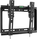 Suptek Tilt TV Wall Mount Bracket for Most 14-42 inch LED, LCD and Plasma TV Mount with Max 200x200mm VESA and 55lbs Loading Capacity, Fits Studs 8" Apart, Low Profile with Bubble Level (MT3202) by suptek