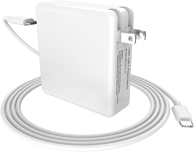 Mac Book Pro Charger 118W USB C Laptop Charger Power Adapter | Fit MacBook Pro/Air/Neo 13 14 15 16 inch, M1 M2 M3 M4, iPad Pro and All Type C Port Devices, 6.6 Ft USB C to C Cable by EAOYHGB