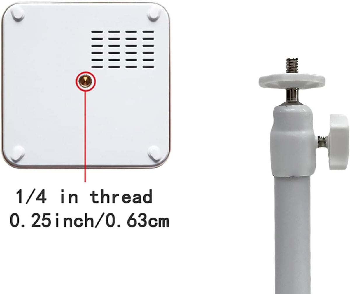 Vertically Mounted Projector Bracket wall-Mounted Universal Ceiling wall Projector, 1/4" Screw, Camera Bracket mini（6.69in） - Image 4