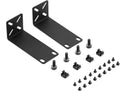 Rack Mount Kit for 10.6 inch Switches, Adjustable Rack Ears for Netgear, Cisco, D-Link, TRENDnet and HP Products, Mount 10.6" Wide to 19" Equipment, Adjustable Hole Distance 14-30mm by PhyinLan