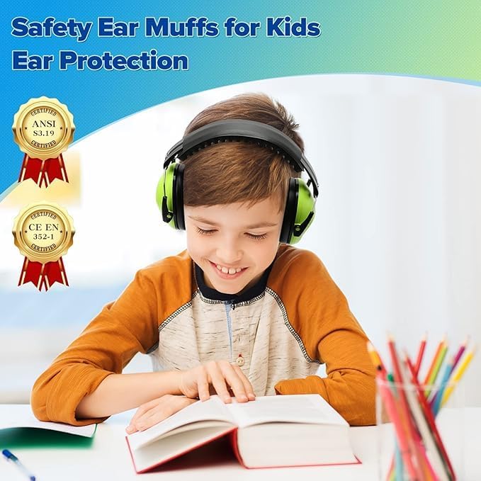 Floriogra 12 Pack Noise Cancelling Headphones for Kids/Toddler Ear Muffs | 28dB SNR Kids Ear Protection for Autism Children Noise Reduction Earmuffs for Concerts, Monster Jam, Air Shows, Fireworks - Image 3