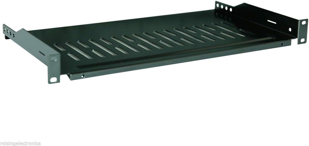 Server Shelf Cantilever Tray Vented Shelves Rack Mount 19 Inch 1U 12Inch (300mm) Deep - Image 2