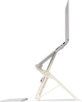 Roost V3 Plus - Ultra Portable and Adjustable Laptop Stand - Quick-Release Height Adjustment, 5 to 14 inch Screen Lift, Patented Rigid Folding Structure and Self-Adjustings Laptop Grips | Dune Color by Roost+Industries+Corp.+%28RP10N%29