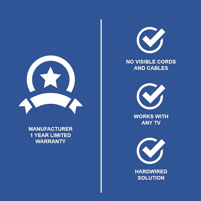 Legrand – OnQ in-Wall Cable Management Kit for Power & Low Voltage Cords – Hides TV or Display Cables Retrofit Behind the Wall – UL Listed TV Cord Hider w/DIY Install & Included Hardware – HT2102WHV1 - Image 3