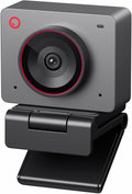 OBSBOT Meet 2-4K Webcam for PC with 1/2" Sensor, AI Framing & Autofocus | Beauty Mode, Lightweight, Gesture Control, HDR, Dual Microphone, 60 FPS, Web Cam for Streaming, Meeting, Gaming. (Space Grey) by OBSBOT