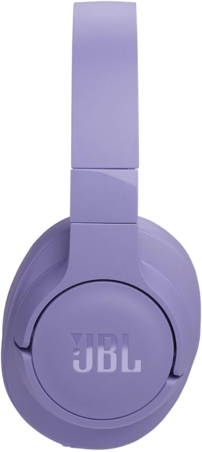 JBL TUNE 770NC - Adaptive Noise Cancelling with Smart Ambient Wireless Over-Ear Headphones, Bluetooth 5.3, Up to 70H battery life with speed charge, Lightweight, comfortable & foldable design (Purple) - Image 4