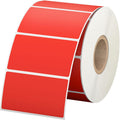 2.25" x 1.25" Red Direct Thermal Labels, Replacement for Self-Adhesive Address Shipping Barcode Thermal Stickers, Compatible with Rollo & Zebra Thermal Label Printer(1 Roll, 1000 Labels) by Anylabel