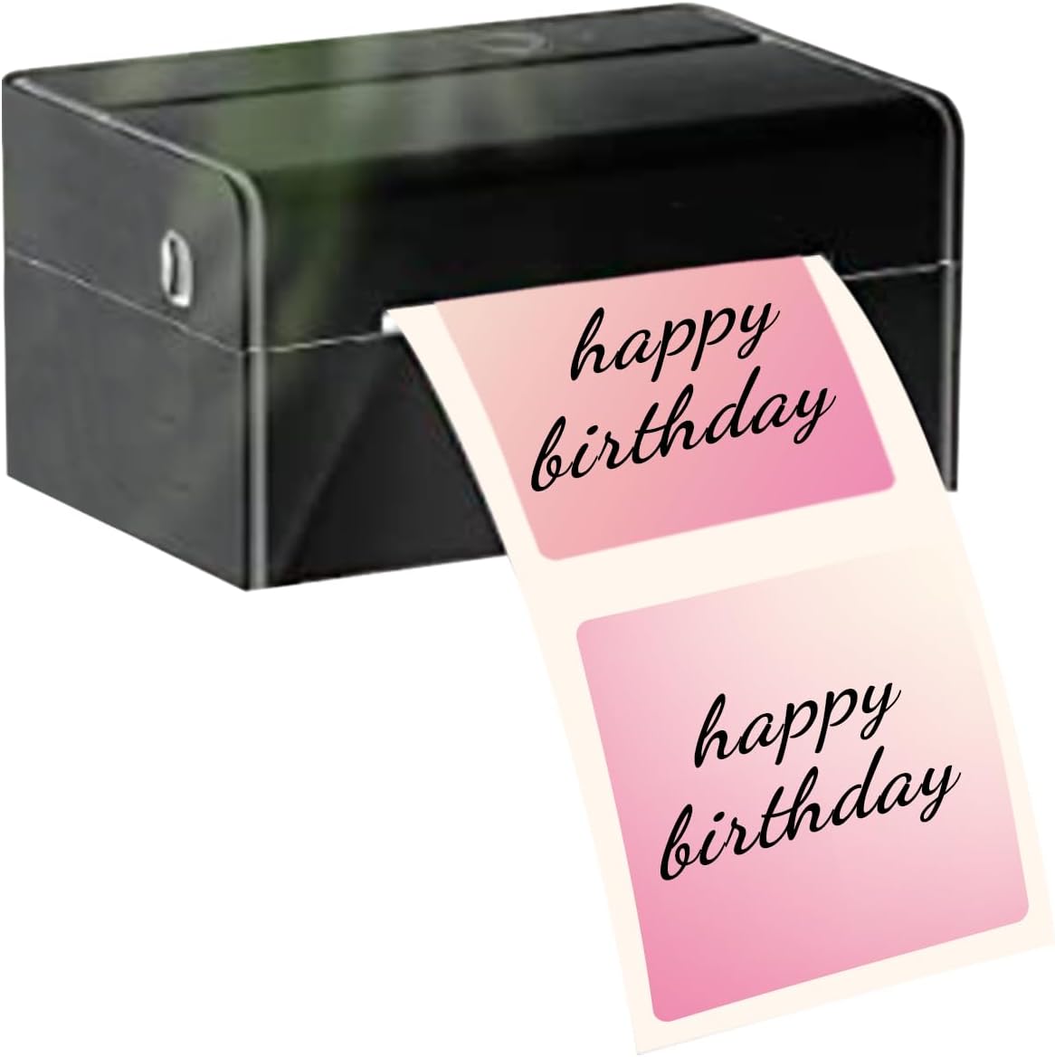 2"x2" Pink Square Thermal Label Stickers,Self-Adhesive Square Direct Thermal Labels,500 Sheets with Perforation Line in ROLL - Image 7