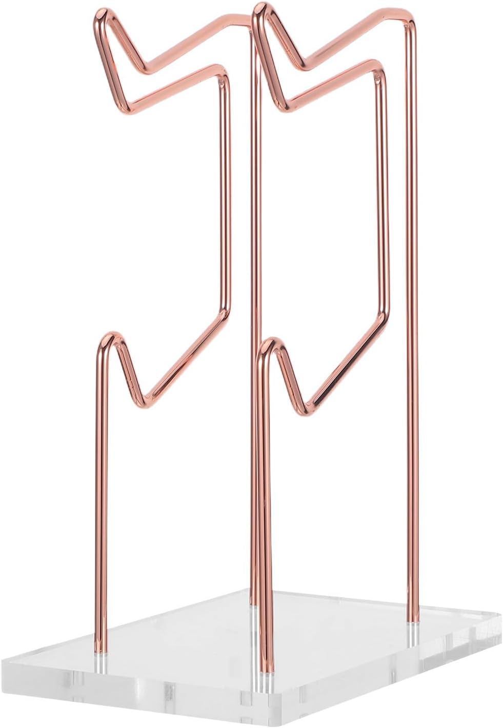 Gaming Controller Holder Stand, Acrylic Display Organizer with Iron Base by Homoyoyo