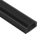 Cable Hider Raceway Kit, Wire Hiders for TV on Wall 68in (4X L17in), Paintable Cord Cover Channel, Cord Hider for Wall Mounted TV in Home Office, W0.95in X H0.47in, Black by ZhiYo