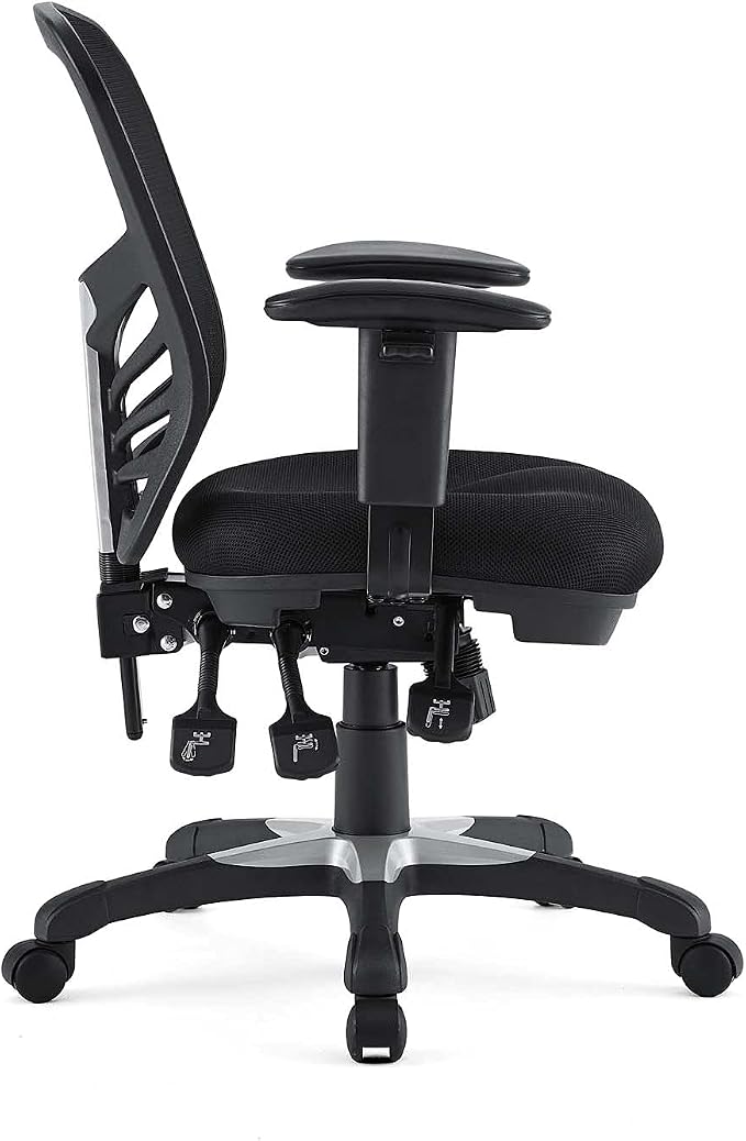 Modway EEI-757-BLK Articulate Ergonomic Mesh Office Chair in Black - Image 4