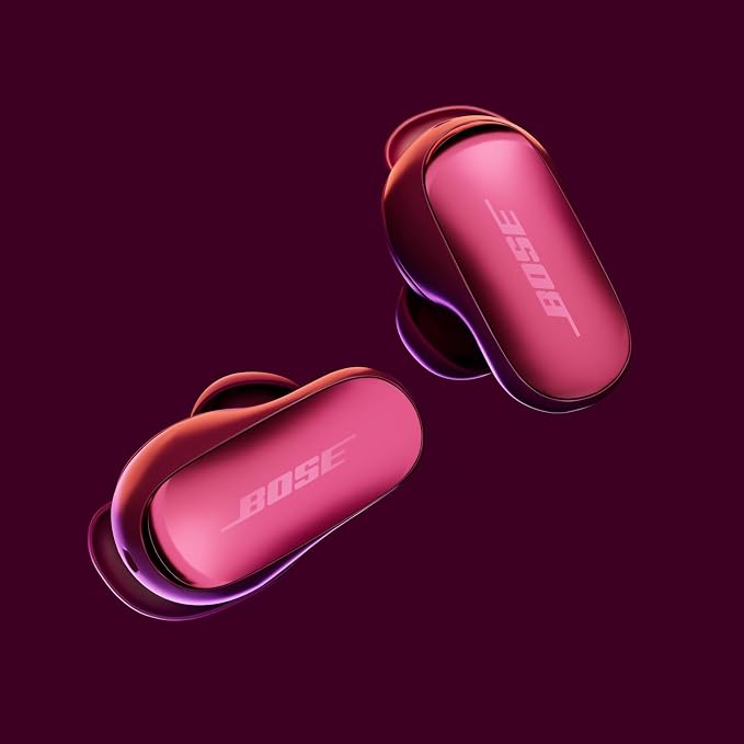 Bose QuietComfort Ultra Earbuds (2nd Gen) - Wireless Noise Cancelling Earbuds with Mic, Immersive Audio, USB-C Charging, Up to 6 Hours Battery, IPX4 Rating, Deep Plum - Limited Edition Color - Image 2