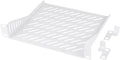 GeeekPi 1U Rack Mount Shelf for 10 inch Server Rack, 7.87" Depth Vented Cantilever Tray for Network Rack and DeskPi RackMate T1/T0 Server Cabinet (White) by GeeekPi
