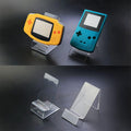 Console Exhibition Bracket for GB GBP GBC GBA PSP PSV 3DS 2DS Clear Plastic Stand Shelf Window Counter Display Showcase (A) by Kocak Gold