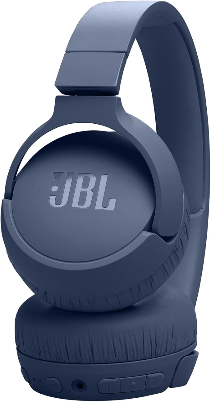 JBL Tune 670NC - Wireless On-Ear Headphones - Blue | Adaptive Noise Cancelling with Smart Ambient, Bluetooth 53 with LE Audio, JBL Pure Bass Sound - Image 9