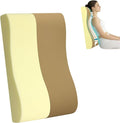 2-in-1 Neck Pillow Lumbar Support Pillow for Recliner Couch & Nursery Glider Chairs- High-Resilient Foam Cushion Ergonomic Back Support for Comfort in Rocking, Feeding, Nursing Brown S by HAVARGO