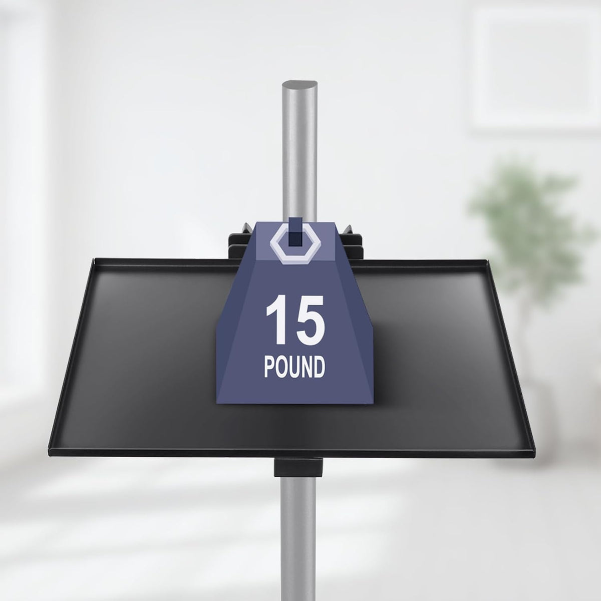 Heavy Duty Metal Square Tray, 11.8x11.8 - Image 5