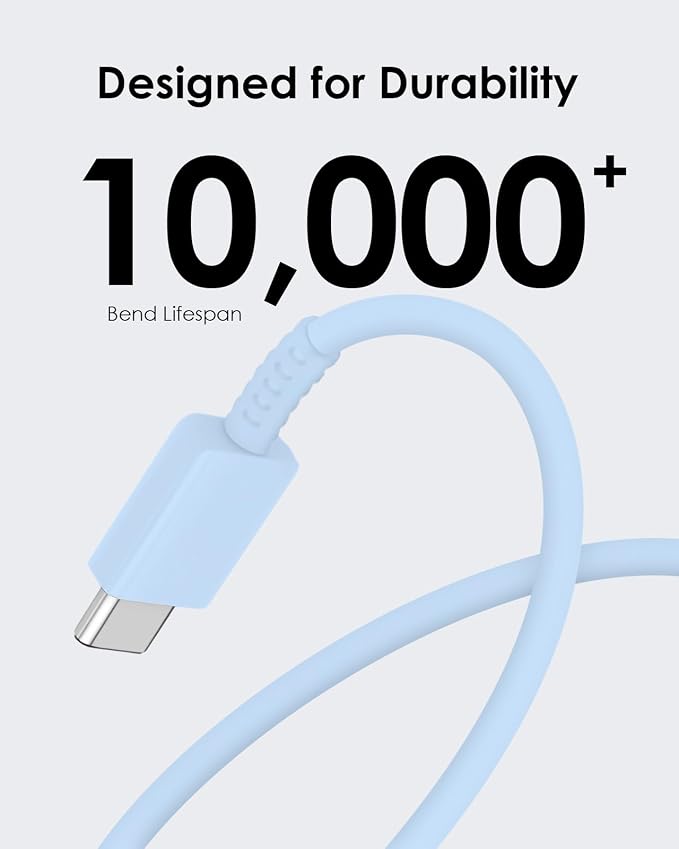 AISNI USB C Charger 25W Type C Charger Fast Charging Android Charger Block | for Galaxy S26 Ultra/S26/S26+/S25 Ultra/S25/24 Ultra/S24/S23 Ultra/S22 Ultra with 10 FT Long Phone Charger USB C Cord - Image 7
