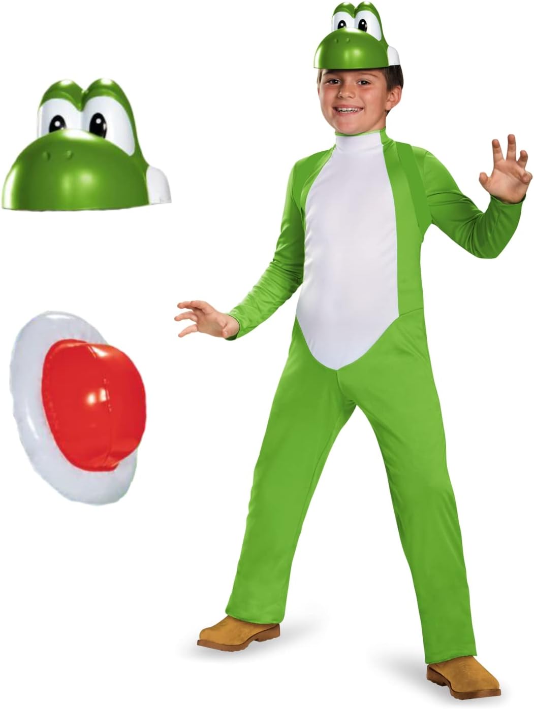 Boys Yoshi Deluxe Costume by Disguise