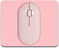 Small Mouse Pad, 5 x 6 Inch Thick Rubber Premium-Textured Non-Slip Portable & Washable Mini Mouse Mat for Women Men Wireless Laptops Keyboard Tray Gaming Computer Office Travel, Pink by Dapesuom