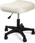 Ergonomic Adjustable Under Desk Footrest,Ottoman with Wheels by LIMKOMES