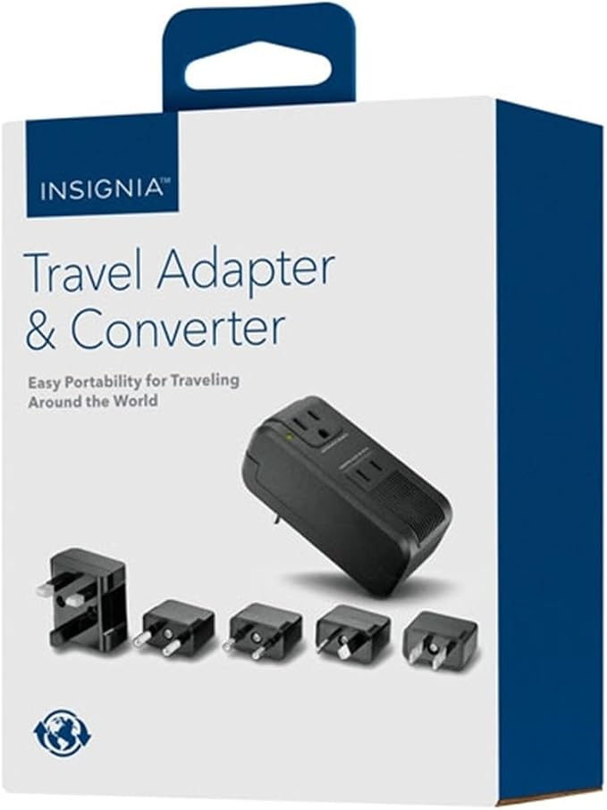 Insignia All-in-One Ground Travel Adapter Converter Series with USB Ports (Travel Adapter & Converter) - Image 6