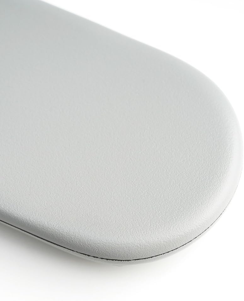 Arm Pads Caps Replacement for Herman Miller Sayl Office Chair, Fixed and Height-Adjustable Armrest, Light Gray Vinyl (1-Pair) - Image 5