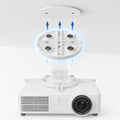 Quick Magnetic Projector Mount, Compatible with Most Ceiling Wall Projector mounts (YiePhiot, WALI, VIVO, QualGear, and More!) by QuickMount