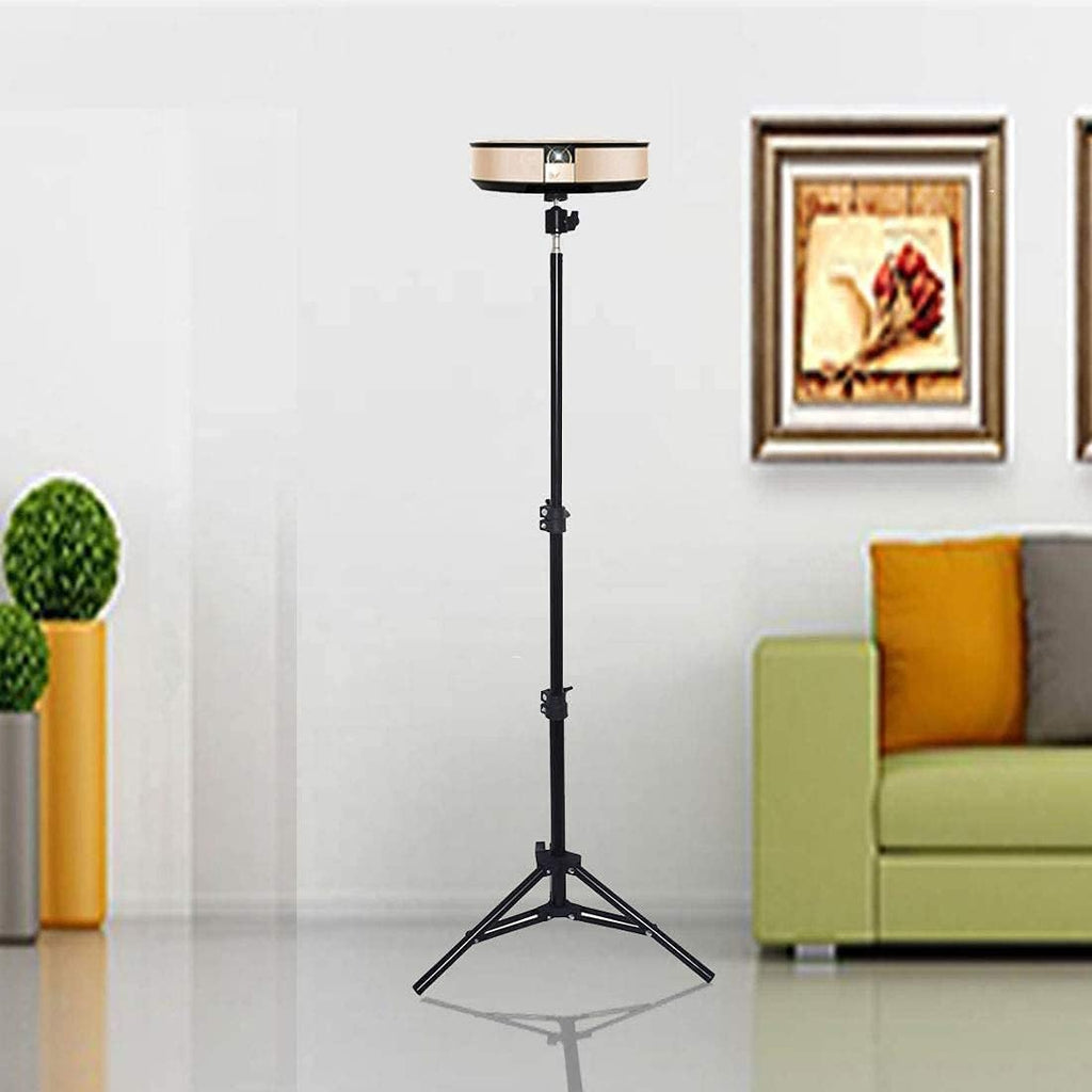 Projector Floor Stand, Portable Tripod Mount - Folding Stand for Projector, Camera, Webcam (18" to 40") - Supports Up to 3lbs (1.5kgs) - Image 6
