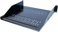 19inch Vented Steel 2 Space 2U Rack Mount Cantilever Network Shelf 16' Deep by RAISING ELECTRONICS