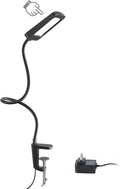 TROND LED Desk Lamp with Clamp, 6000K Daylight, Flexible Gooseneck on Light | 1000LM Super Bright 3-Level Dimmable Desk Light Extra-Long, Eye-Care Clamp Lamp for Painting, Workbench,Reading by TRONDOfficial