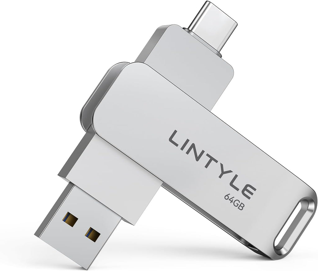 External SSD up to 450MB/s USB Flash Drive, USB 3.2 Gen1(64GB) by LINTYLE
